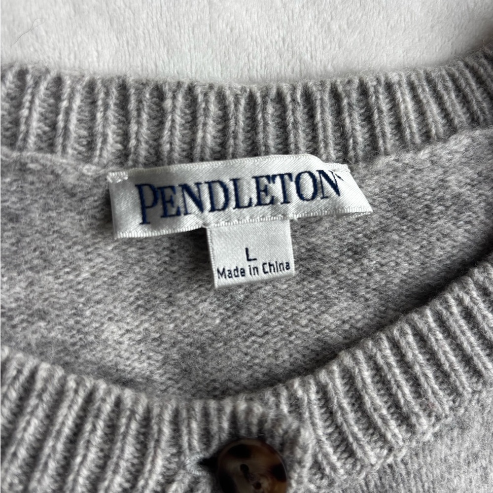 Pendleton Wool Cardigan - Picture 2 of 4